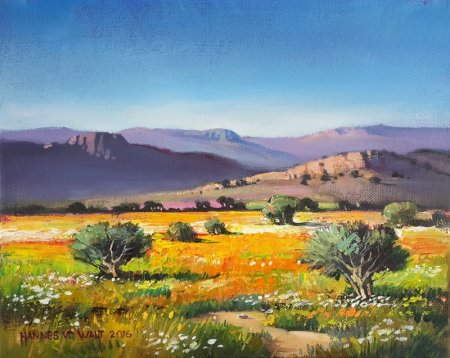 Oil on Canvas BoardSize: (256x205x4)mmUnframedSOLD 2016 Julie Van Zeveren - USA